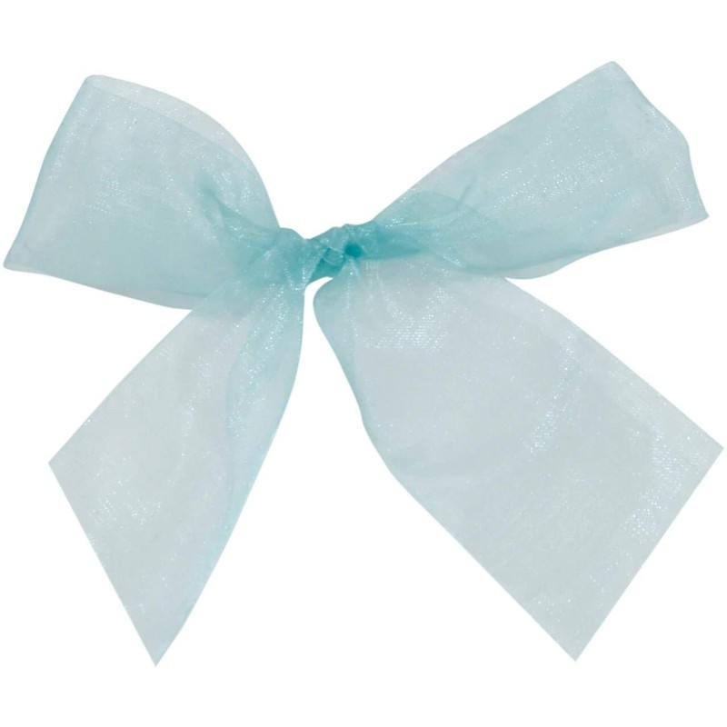 Organdy Ribbon - Robin's Egg Blue (3")