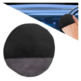 KITUREK Round Car Touch Screen Cleaner Cloth, Microfiber Cleaning Pad Car Cleaning Wipes, Vehicle Screen Cleaner Tool Car Interior Cleaning Cloth for Car Dashboard Display Electronic Devices (Round)