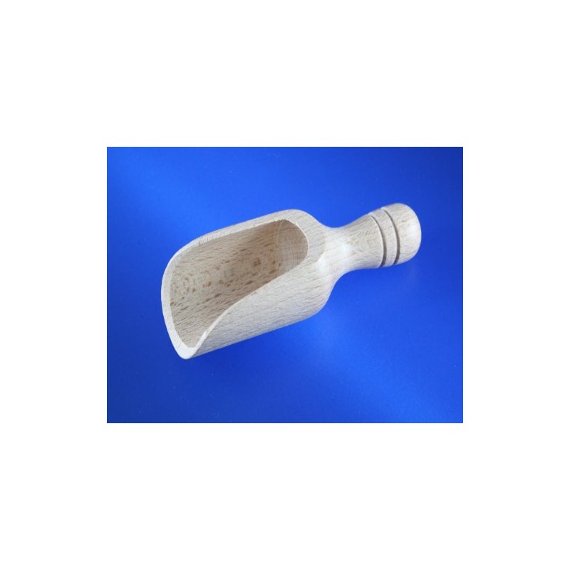 MAAJ® 2x Beechwood Flour and Salt Scoop Medium 10 CM