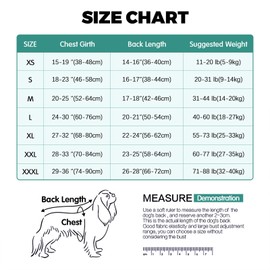 Dotoner Dog Body After Surgery, Castration Wound Protection Suits for Dogs, Dog Body After Castration Male , Breathable Body for Dogs After Surgery Cat Bodysuit, Lick Protection Dog, Anti-Wound