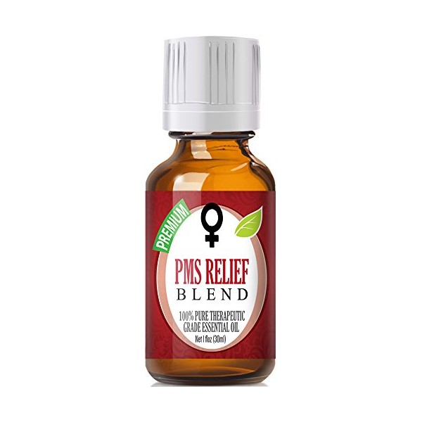 PMS Relief Blend Essential Oil - 100% Pure Therapeutic Grade PMS Relief Blend Oil - 30ml