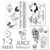 AWAKEN Temporary Tattoo Stickers Waterproof Vegetable Formula Lasts 1-2 Weeks