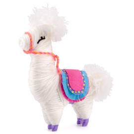 Made It! Yarn Animal Craft Kits for Kids, Yarn Llama