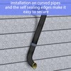 12 Pack Pipe Insulation Foam Tube Pre Slit Self Adhesive