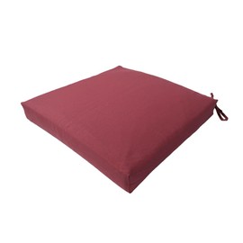 California Umbrella Foam Chair Pad Cushion (Set of 2), 18 x 18, Hot Pink