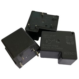 G8P-1A4P 12VDC 30A 250VAC 4Pins Relay for Dryer, Fully-Sealed PCB with Soldering Sucker Pump, Perfect for PC Board or Panel-Mounted Applications and Solving F01 Code Issues