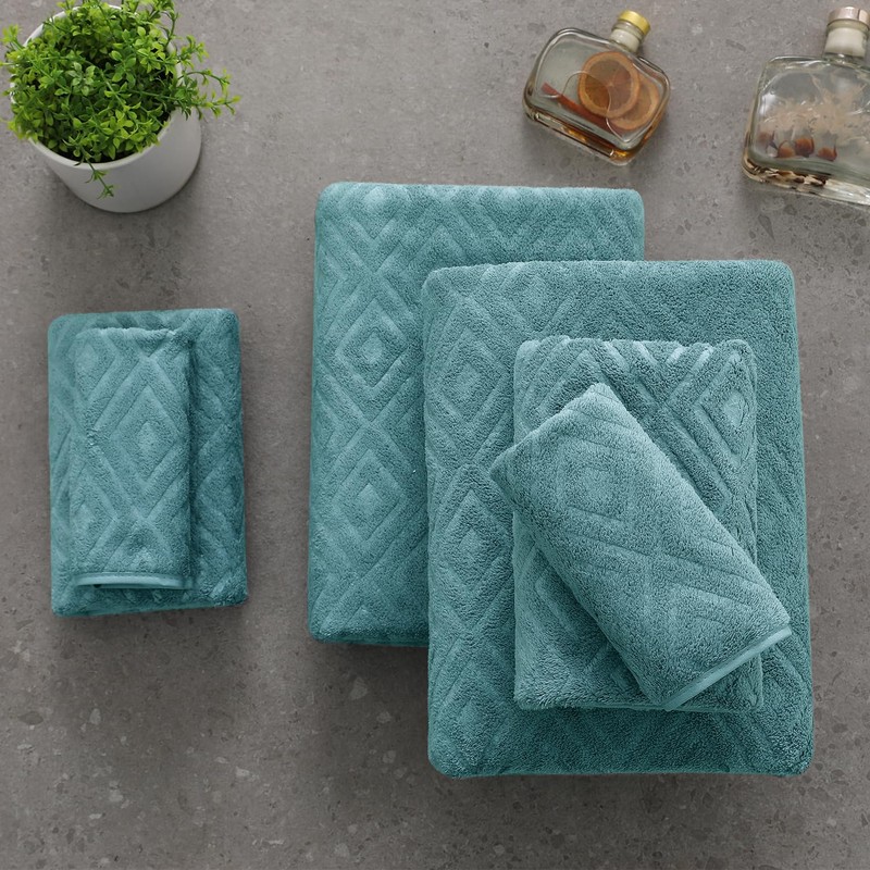 Smuge 18-Piece Bath Towel Set, Include 6 Bath Towel Sheets,