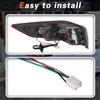 TODO Right Outer Tail Light with Side Marker Compatible with