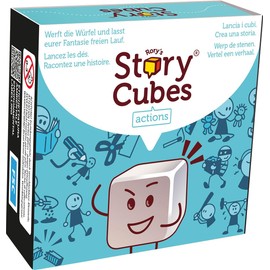 Zygomatic, Rory's Story Cubes Actions, Dice Game, 1+ Player, 6+ Years, 20 Minutes, German, Multilingual