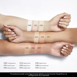 Sace Lady Base Maquillaje Polvo Compact Fijador Mate Spf30
