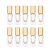 3ml Square Glass Roller Bottle For Essential Oils,Mini Glass Bottles