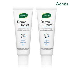 Acnes 아크네스 더마 릴리프 리커버리 크림 40mlx2 Acnes Derma Relief Recovery Cream 40mlx2
