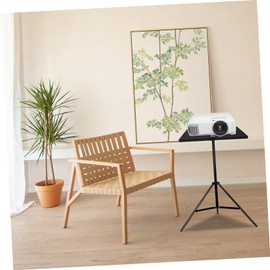 VICASKY 1pc Black Projector Tripod Tray Non- Stand for Tablets and Laptops for Presentations and Home Use Heavy Duty Design Easy to Clean and Operate