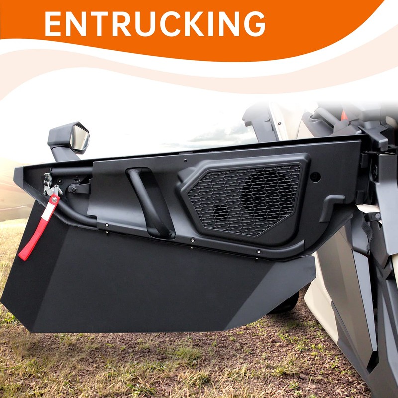 CUSAUTV 6.5 inch Front Door Speaker Pods Kit Compatible with
