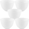 FOMIYES Spa Kit Silicone Bowl 5pcs Facial Masks Mixing Bowl