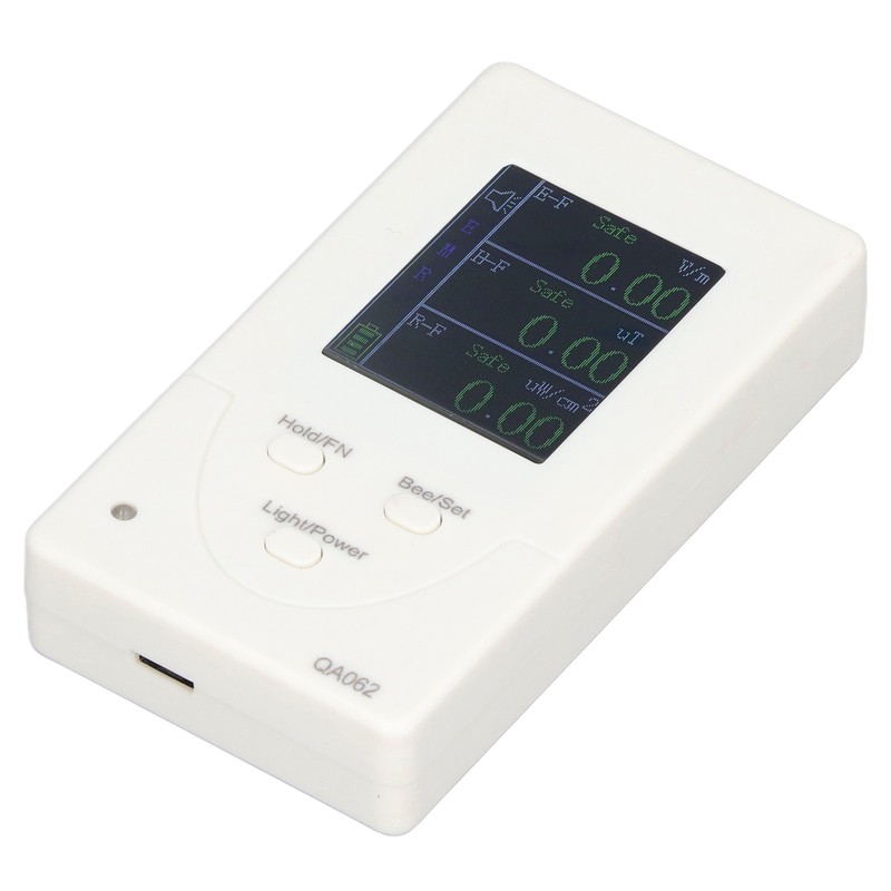 Electromagnetic Field Radiation Detector Handheld USB Rechargeable EMF Meter Tester