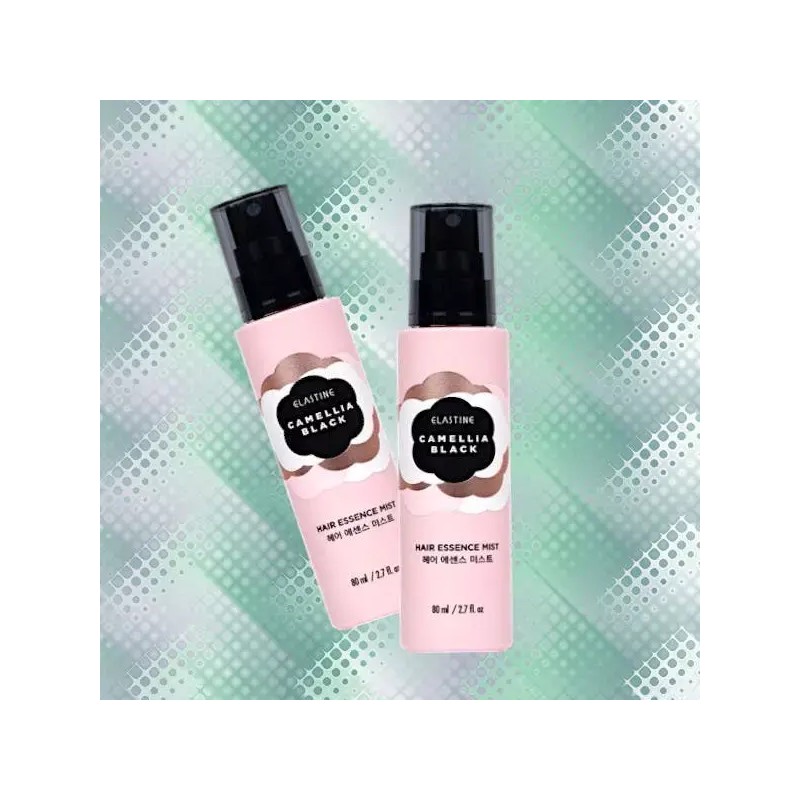 Elastin 엘라스틴 카멜리아 블랙 헤어 워터트리트먼트 240ml x 2개 [블랙
