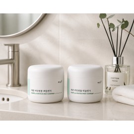 Equipment space Calm delicate Centella asiatica pack cleanser 45g x 2 / 채비공간 차분 여린병풀 팩클렌저 45g 2개