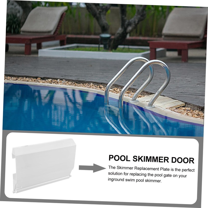 BESPORTBLE Pool Skimmer Replacement Door Flap Durable Skimmer Door Compatible