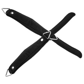 Kisangel Cable Machine Ankle Straps 1 Pair Ankle Bands for Workout Ankle Cuff Buckle Design Gym Ankle Attachment