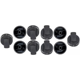 Scaroo PA010034 Top Burner Knob Compatible Viking Stove Replacement AP5315062, 10-Pack