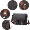 XFLYP Messenger Bag Mens, Men Shoulder Bags Canvas Satchel Cross