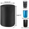 55 Gallon Drum Cover Water Storage Barrel Cover Waterproof Outdoor