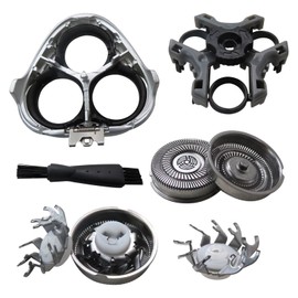 Replacement Shaver Head with Clean Brush Compatible for all Sweet-LF Waterproof Electric Razor SWS7105 SWSBK7105