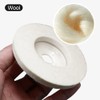8 pieces wool polishing attachment, angle grinder, 100 mm angle