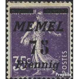 Memelgebiet 62 fine used/cancelled 1922 clear brands (Stamps for collectors)