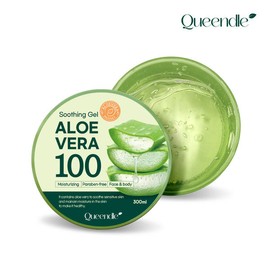 Queendle [퀸들] 알로에베라 수딩젤 300ml x 10개 [Kindle] Aloe Vera Soothing Gel 300ml x 10 pieces