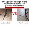 MOAZIFI Transverse flute stand, sturdy metal flute stand, 14 x