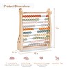 Abacus for Kids Math Teaching Tools Made of Wooden Beads