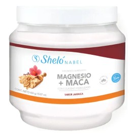 Magnesio + Maca Sheló Nabel Con Aloe Vera 450g
