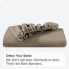 Bare Home Fitted Bottom Sheet Double - Premium 1800 Ultra-Soft