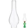 POPETPOP Oil Lamp Glass Cylinder Petroleum Umbrella Replacement Shade Lamp