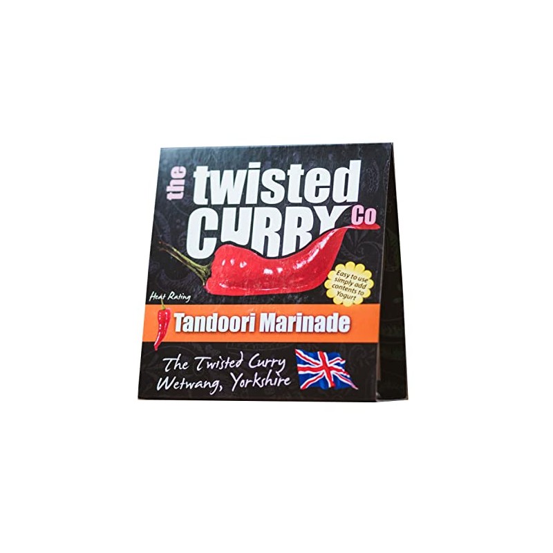 The Twisted Curry - Tandoori Marinade Spice Mix, 28g