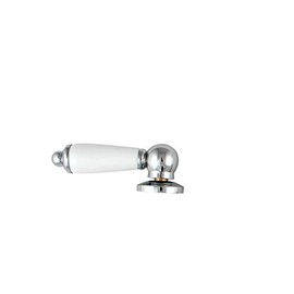 Plumb Pak PP835-73 Fit All Toilet Tank Lever Front Mount, Chrome, Porcelain & Chrome