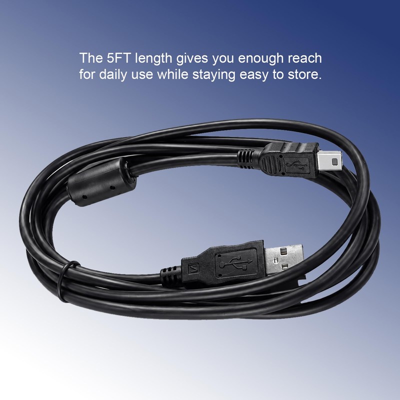 AZJCKEW Mini USB Camera Cable Replacement for Nikon UC-E4 &