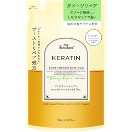 myBoostars,The Keratin Shampoo Refill 350ml [Damage Repair] 11.83oz