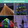VINTEAM 22ft RGB String Lights, Waterproof Portable Tent Light with