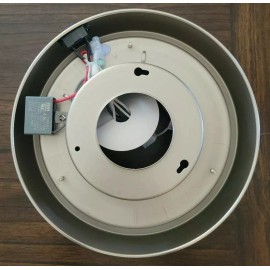 PARK Home Decorators Ashby Park 52" Brushed Nickel Ceiling Fan-Light Kit Pan