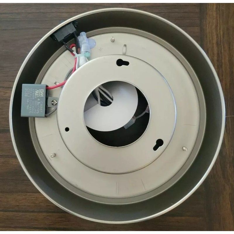 PARK Home Decorators Ashby Park 52" Brushed Nickel Ceiling Fan-Light