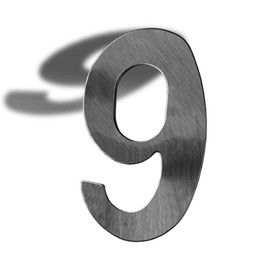 Numero de casa exterior numeros casa Instalación sin taladrar Altura 12 cm Número de calle Diseño Número de puerta (9)
