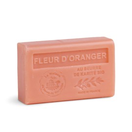 La maison du Savon OB-PVP-8-1 Shea Butter, Soap, For Body, Solid, Orange Blossom, Made in France, Orange Flower Scent, 4.1 oz (115 g)