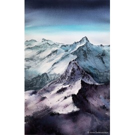 Schmincke - HORADAM® AQUARELL, Super Granulation, 14 962 001 Glacier Turquoise, 5 ml tube, very strong granulating colors, finest, super granulating watercolors