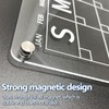 3 Pack Acrylic Magnetic Calendar for Fridge, Magnetic Calendar Dry