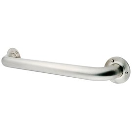 Kingston Brass GB1448ES Designer Trimscape Exposed Flange ADA 48-Inch Grab Bar with 1.25-Inch Outer Diameter, Stainless Steel