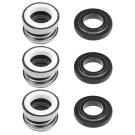 sourcing map 3pcs Mechanical Shaft Seal Replacement for Pool and Spa Pumps 202-22