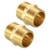 Kozelo Pack of 2, 1" Male NPT to 1" Male